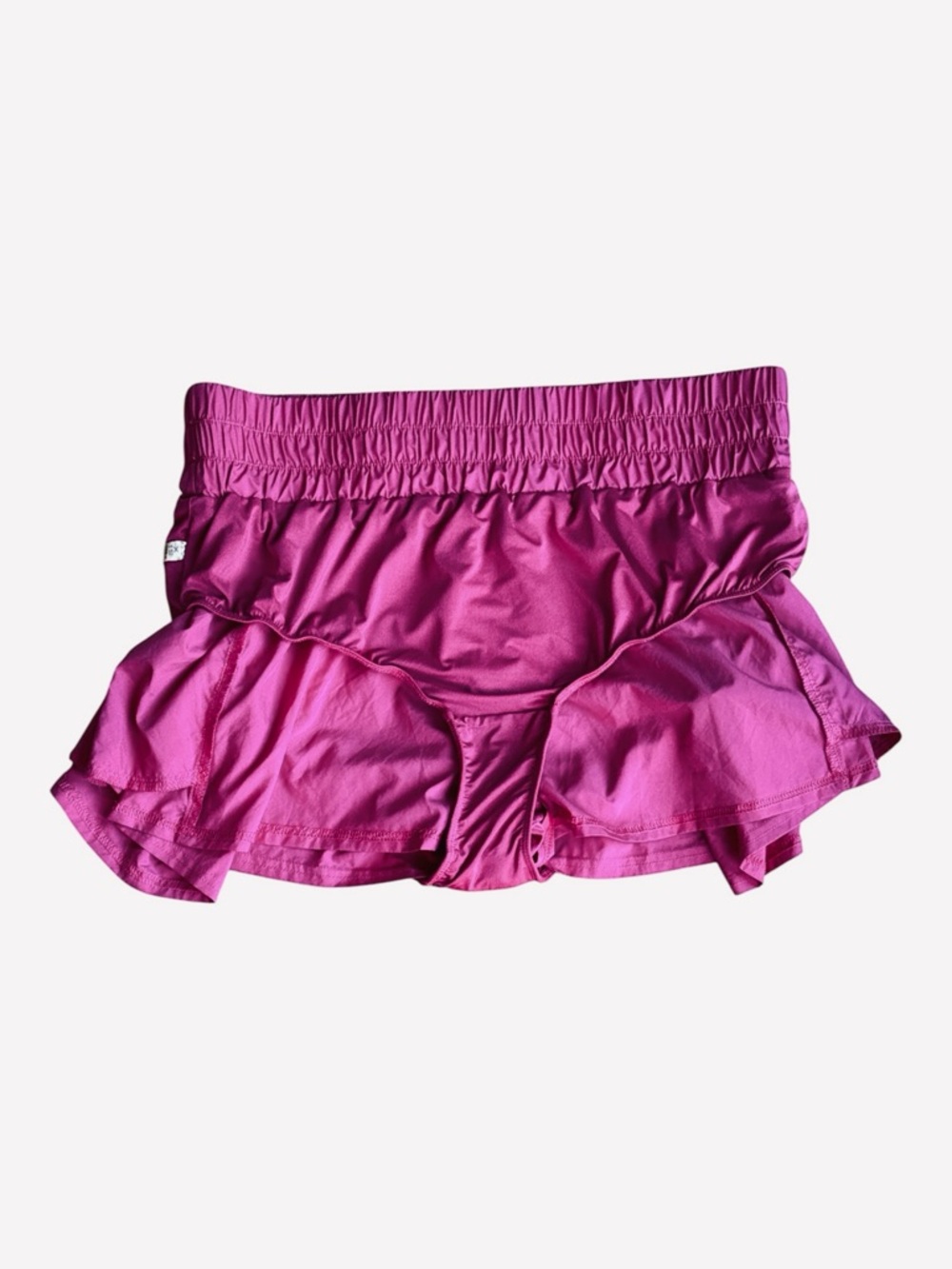 NWOT FP Movement by Free People High Rise Get Your Flirt on Shorts Magenta Large - Picture 6 of 11
